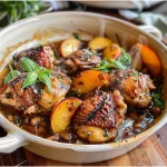 Honey Butter Peach Chicken