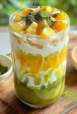 Iced Mango Matcha Latte Recipe for a Refreshing Summer Drink
