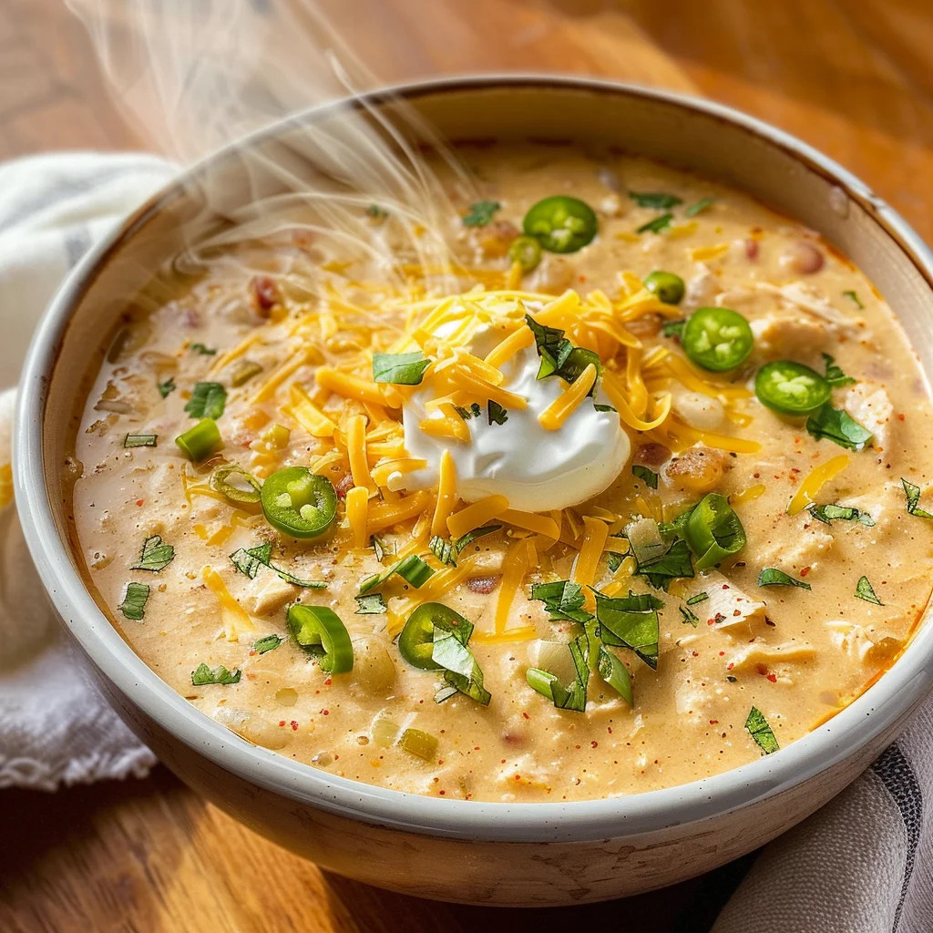 Keto White Chicken Chili
