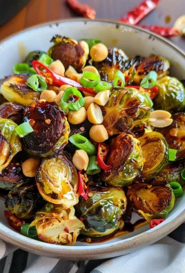 Kung Pao Brussel Sprouts