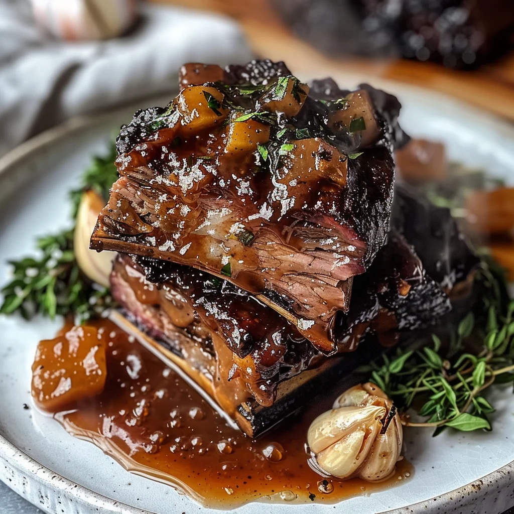 Maple Bourbon Braised Short Ribs for Ultimate Cozy Nights