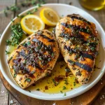 Mediterranean Herb Crusted Grilled Chicken