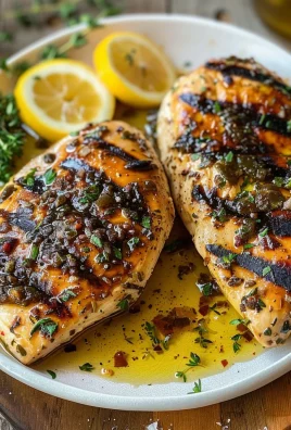 Mediterranean Herb Crusted Grilled Chicken