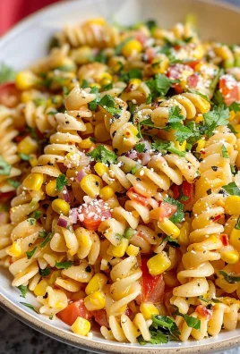 Mexican Street Corn Pasta Salad Recipe