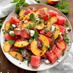 Peach Watermelon Salad: Refreshing Summer Delight Awaits!