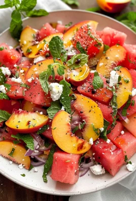 Peach Watermelon Salad: Refreshing Summer Delight Awaits!
