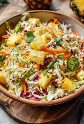 Pineapple Coleslaw