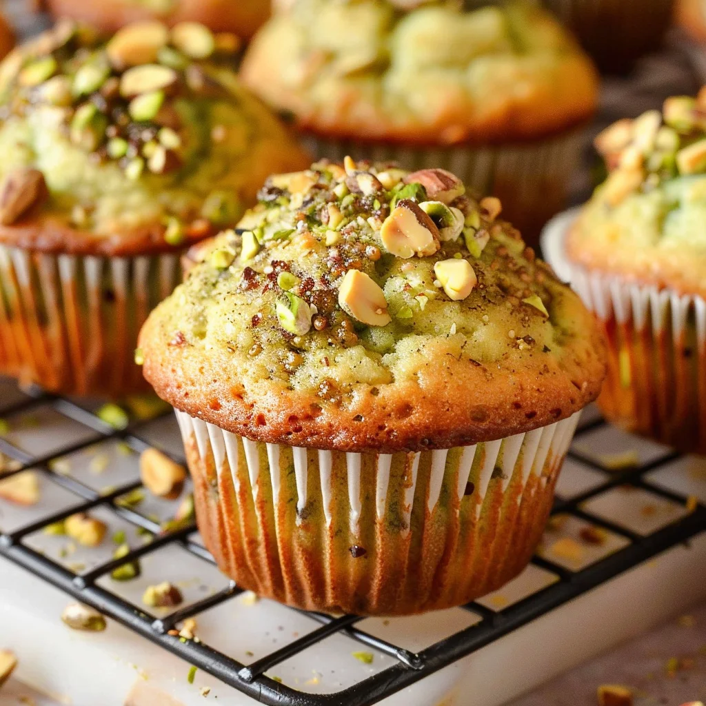 Pistachio Muffins Recipe
