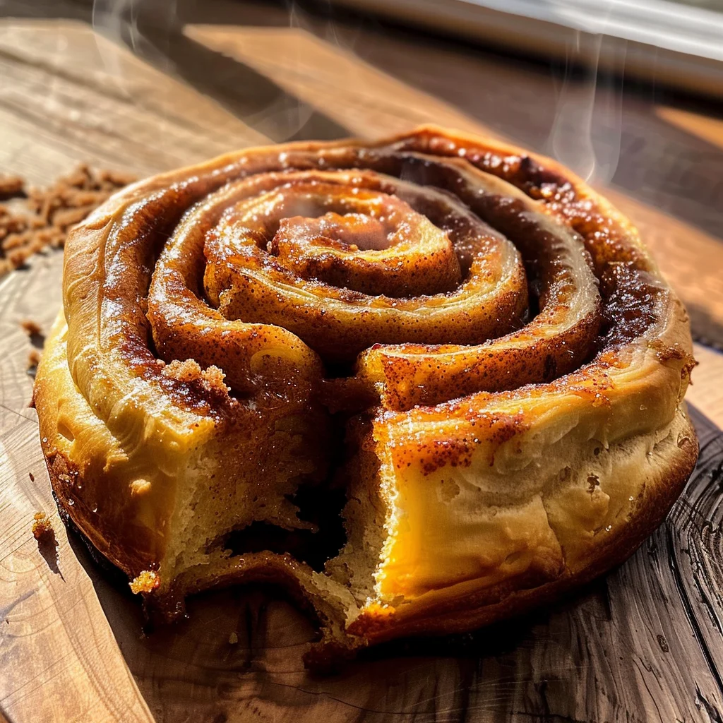 Pumpkin Butter Cinnamon Rolls