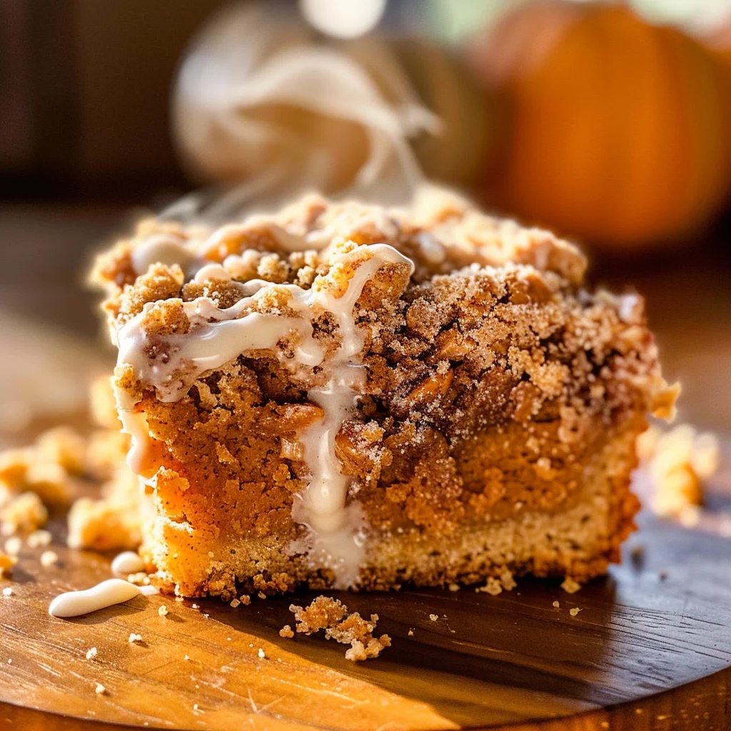 Pumpkin Coffee Cake Recipe