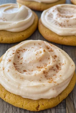 Pumpkin Spice Sugar Cookies with Cream Cheese Frosting