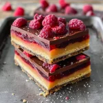 Raspberry Caramel Millionaires Shortbread