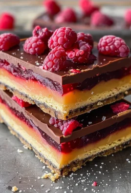 Raspberry Caramel Millionaires Shortbread