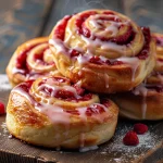 Raspberry Cinnamon Rolls