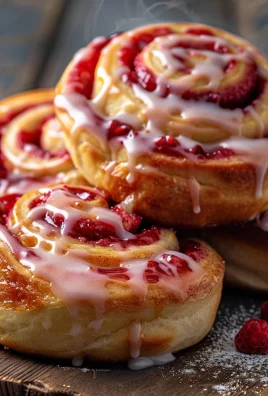 Raspberry Cinnamon Rolls