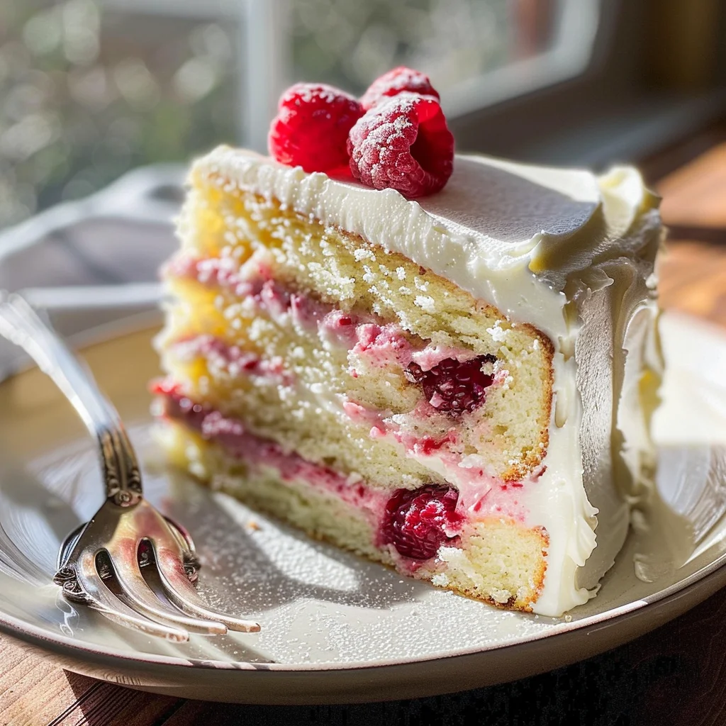 Raspberry Lemon Cake