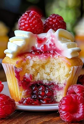 Raspberry Lemon Heaven Cupcakes