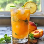 Refreshing Peach Lemonade