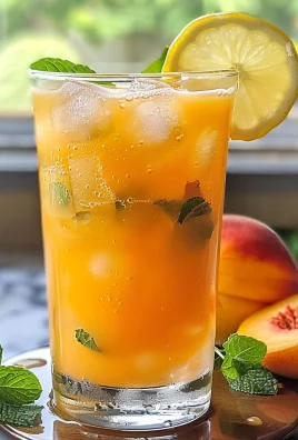 Refreshing Peach Lemonade