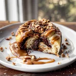 "Snickers" Cinnamon Rolls