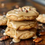 Soft Maple Cookies with Brown Butter Icing
