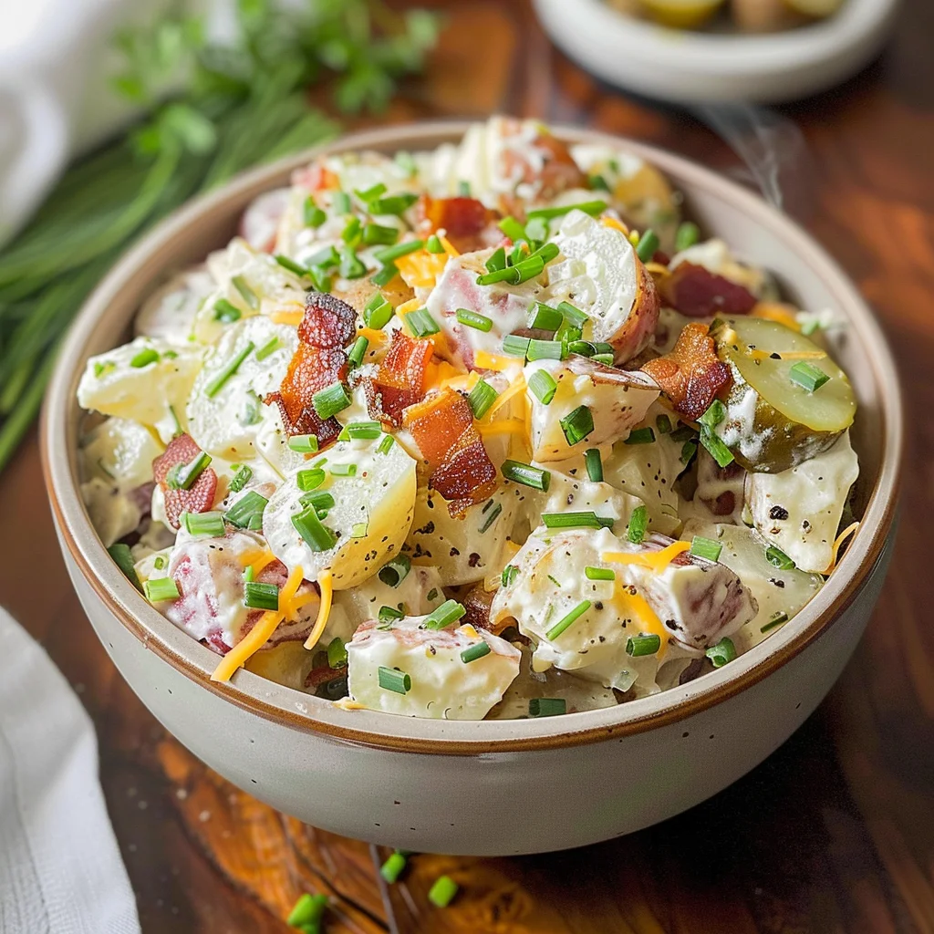 Steakhouse Potato Salad: A Creamy, Flavor-Packed Side Dish