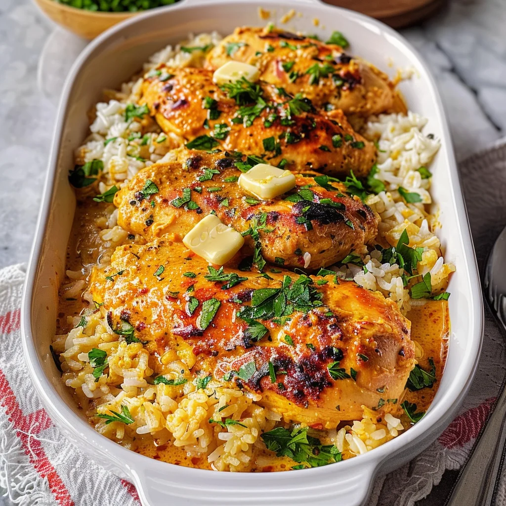 Stick of Butter Chicken and Rice