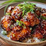 Sticky Honey Gochujang Chicken