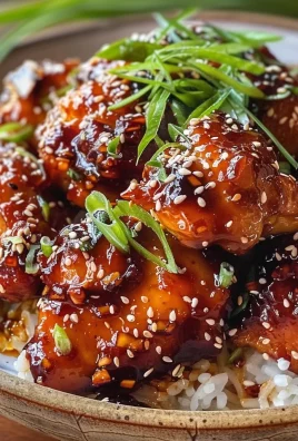 Sticky Honey Gochujang Chicken