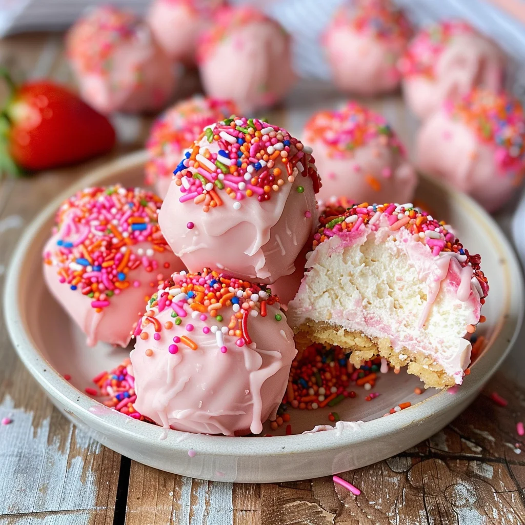 Strawberry Cheesecake Bites Recipe