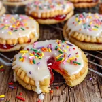 Strawberry Pop Tart Sugar Cookies