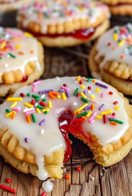 Strawberry Pop Tart Sugar Cookies