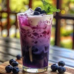 Sugar Free Blueberry Italian Cream Soda