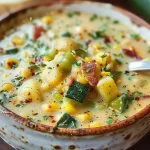 Summer Corn and Zucchini Chowder Recipe