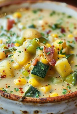 Summer Corn and Zucchini Chowder Recipe