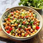 Tahini Lemon Chickpea Salad: A Refreshing Delight!