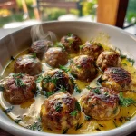 The Softest and Juiciest Greek Meatballs in Lemon Sauce