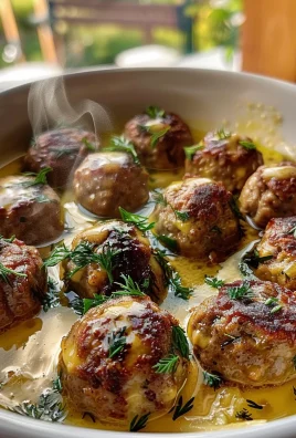 The Softest and Juiciest Greek Meatballs in Lemon Sauce