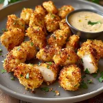 Air Fryer Ranch-Crusted Chicken Bites