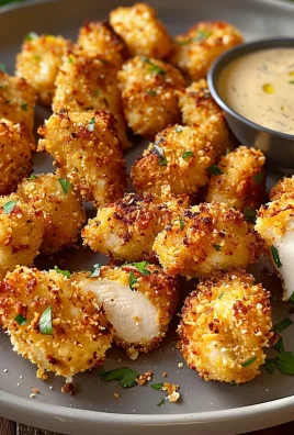 Air Fryer Ranch-Crusted Chicken Bites