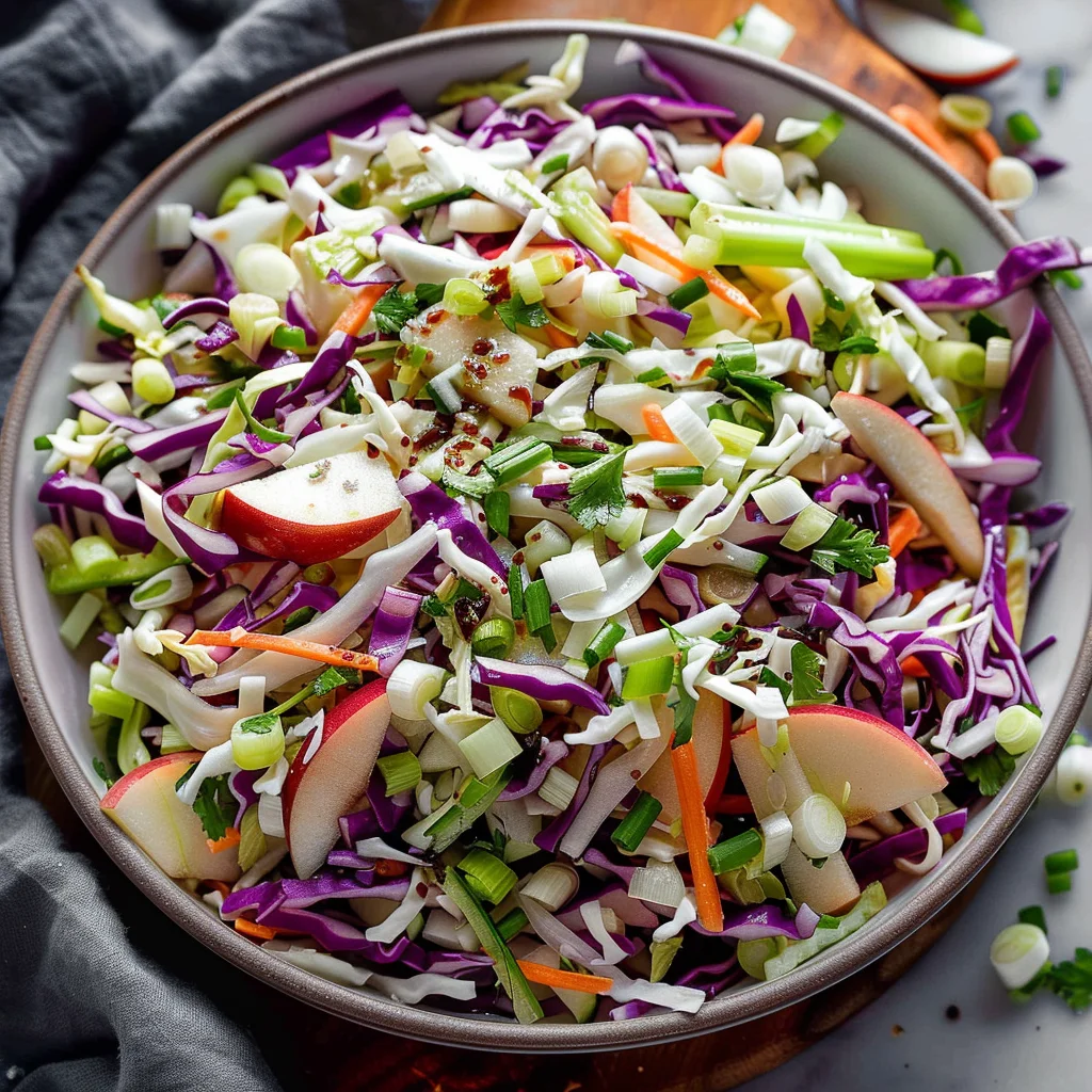 Apple Cabbage Coleslaw Recipe