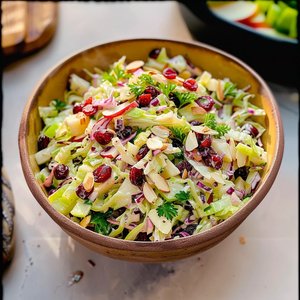 Apple Cranberry Coleslaw Recipe