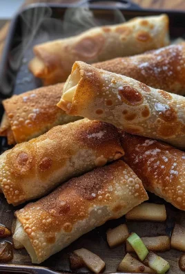 Apple Pie Egg Rolls