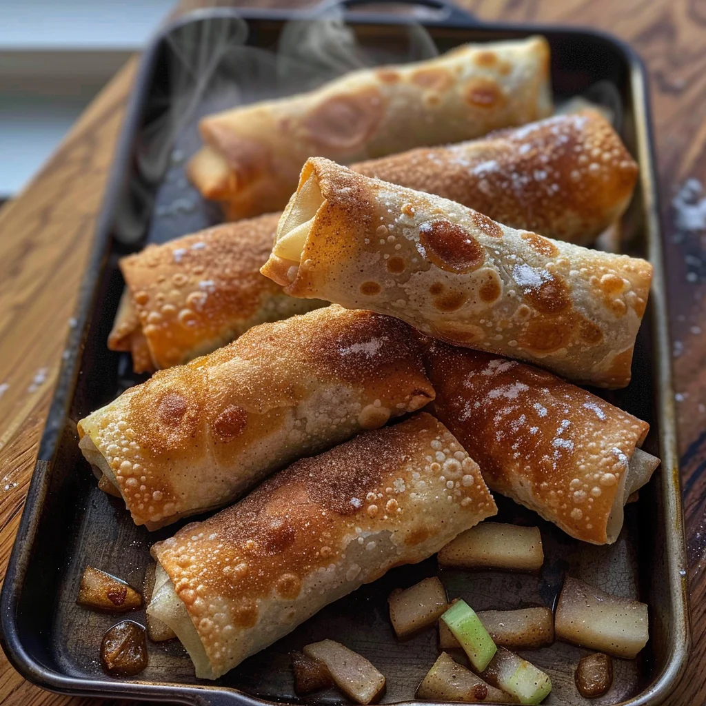 Apple Pie Egg Rolls