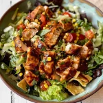BBQ Chicken Chopped Salad with Cilantro Ranch