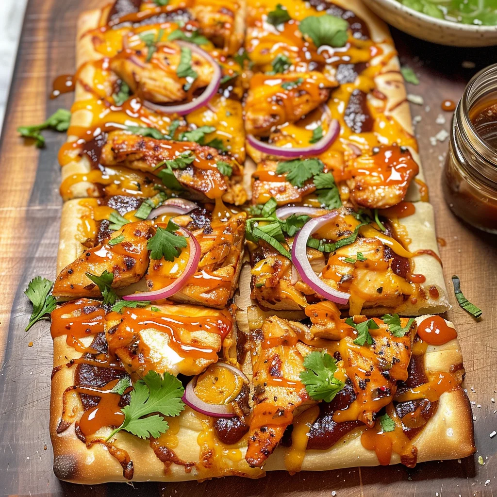 BBQ Chicken Flatbread