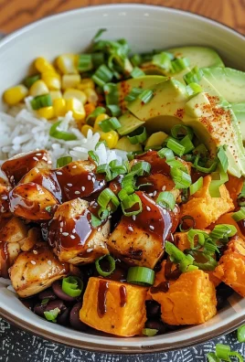 BBQ Chicken Sweet Potato Bowl