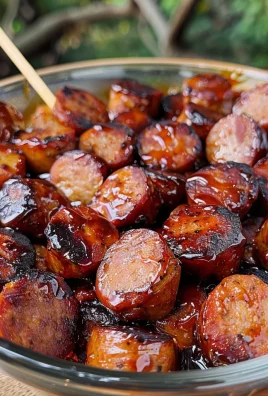 BBQ Sausage Bites
