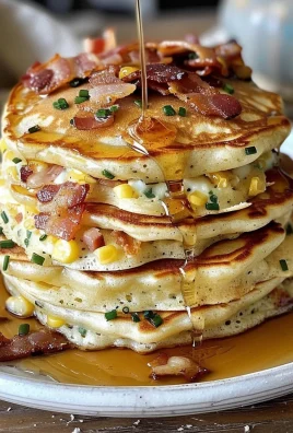 Bacon and Corn Griddle Cakes