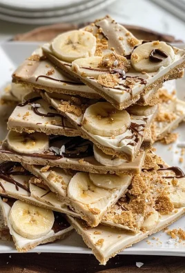 Banana & Nutella Frozen Yogurt Bark